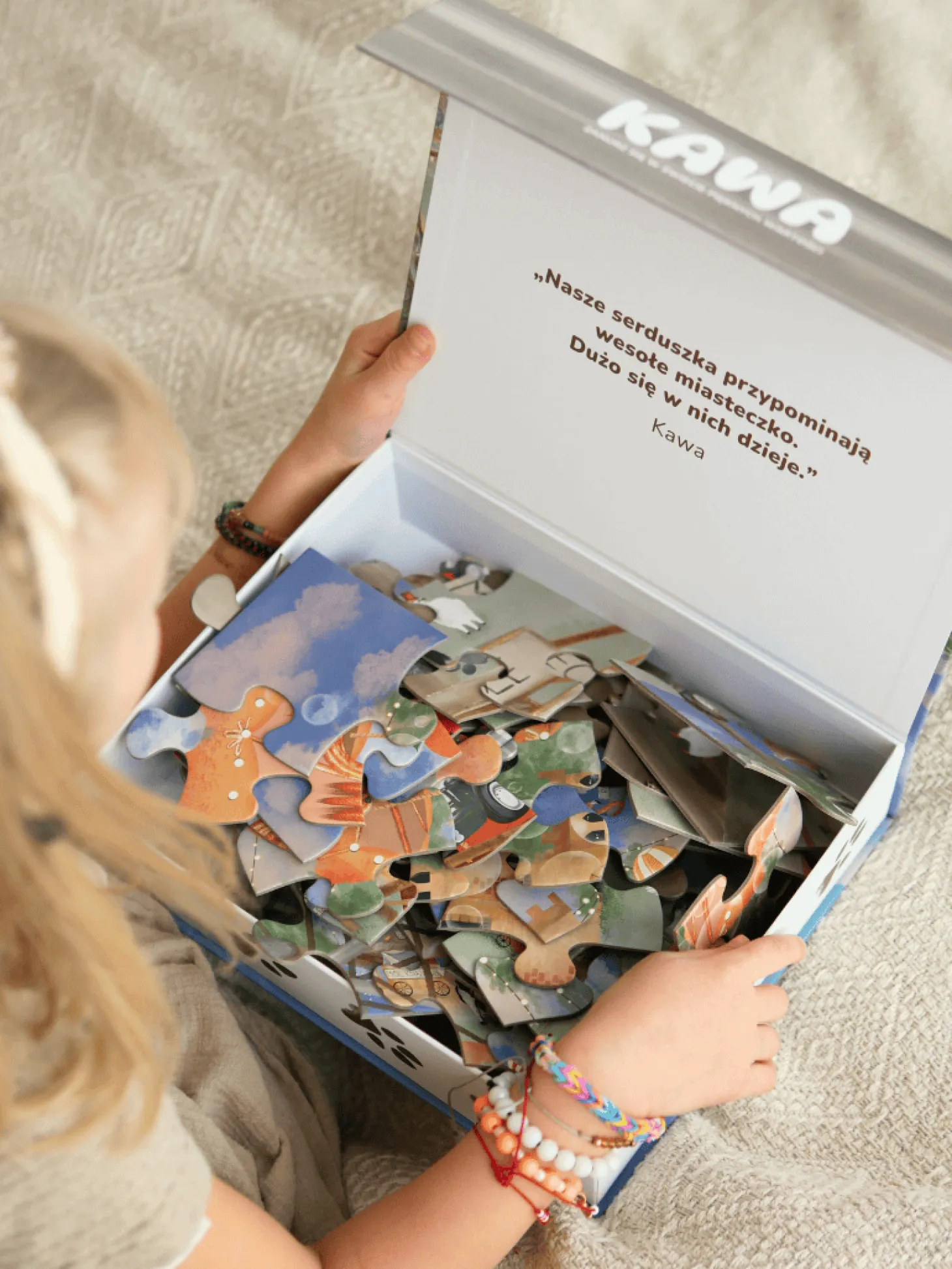 Puzzle XL prezentowe 48 elementów "Wesołe Miasteczko"