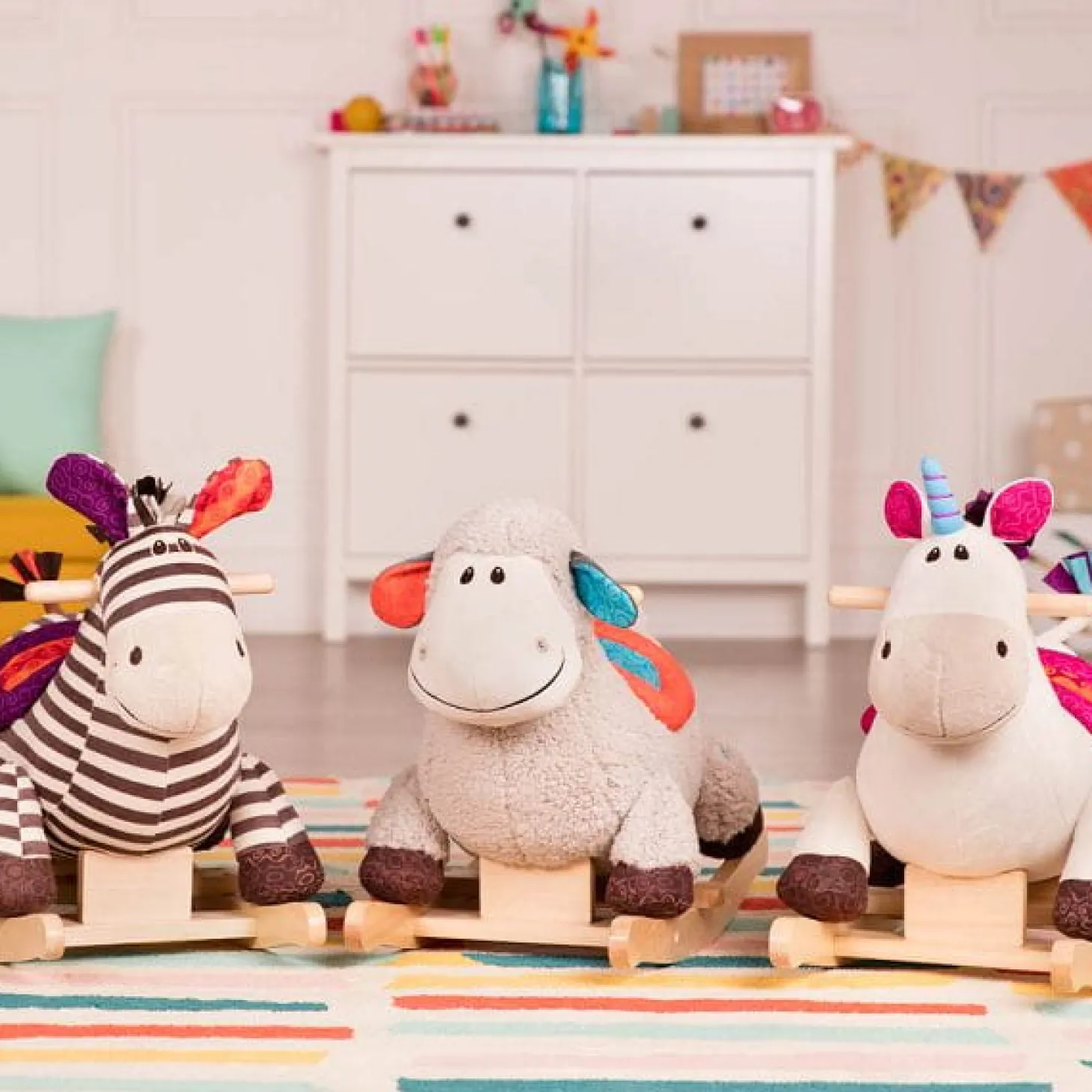Rodeo Rocker Kazoo – pluszowa ZEBRA na biegunach