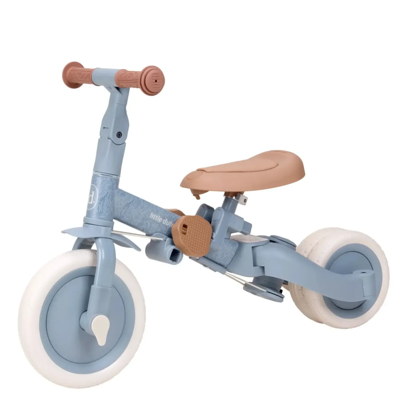 Rowerek trójkołowy 4w1 z rączką Blue