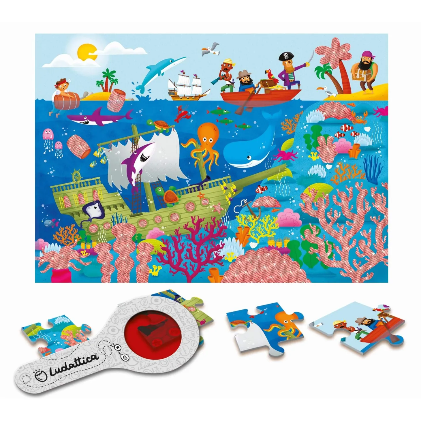 SECRET PUZZLE - puzzle z tajemnicą - MORZE