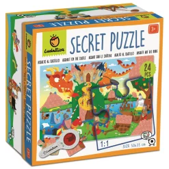 SECRET PUZZLE - puzzle z tajemnicą - OBLĘŻENIE ZAMKU