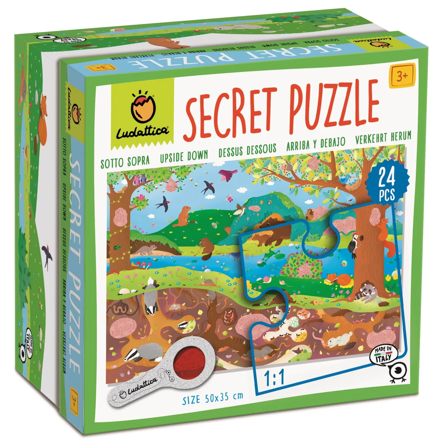 SECRET PUZZLE - puzzle z tajemnicą - POD ZIEMIĄ I W KRYJÓWKACH