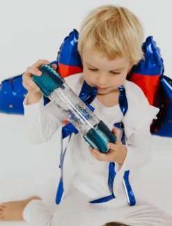 Sensoryczna butelka DIY Galaktyka