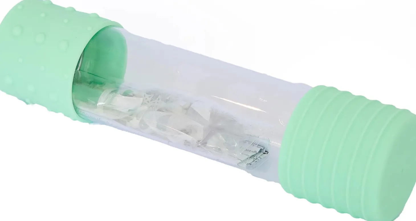Sensoryczna butelka DIY Świecąca w ciemności
