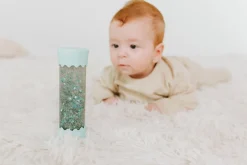 Sensoryczna butelka dla niemowląt SOFT MINT