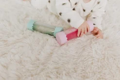 Sensoryczna butelka dla niemowląt SOFT PINK