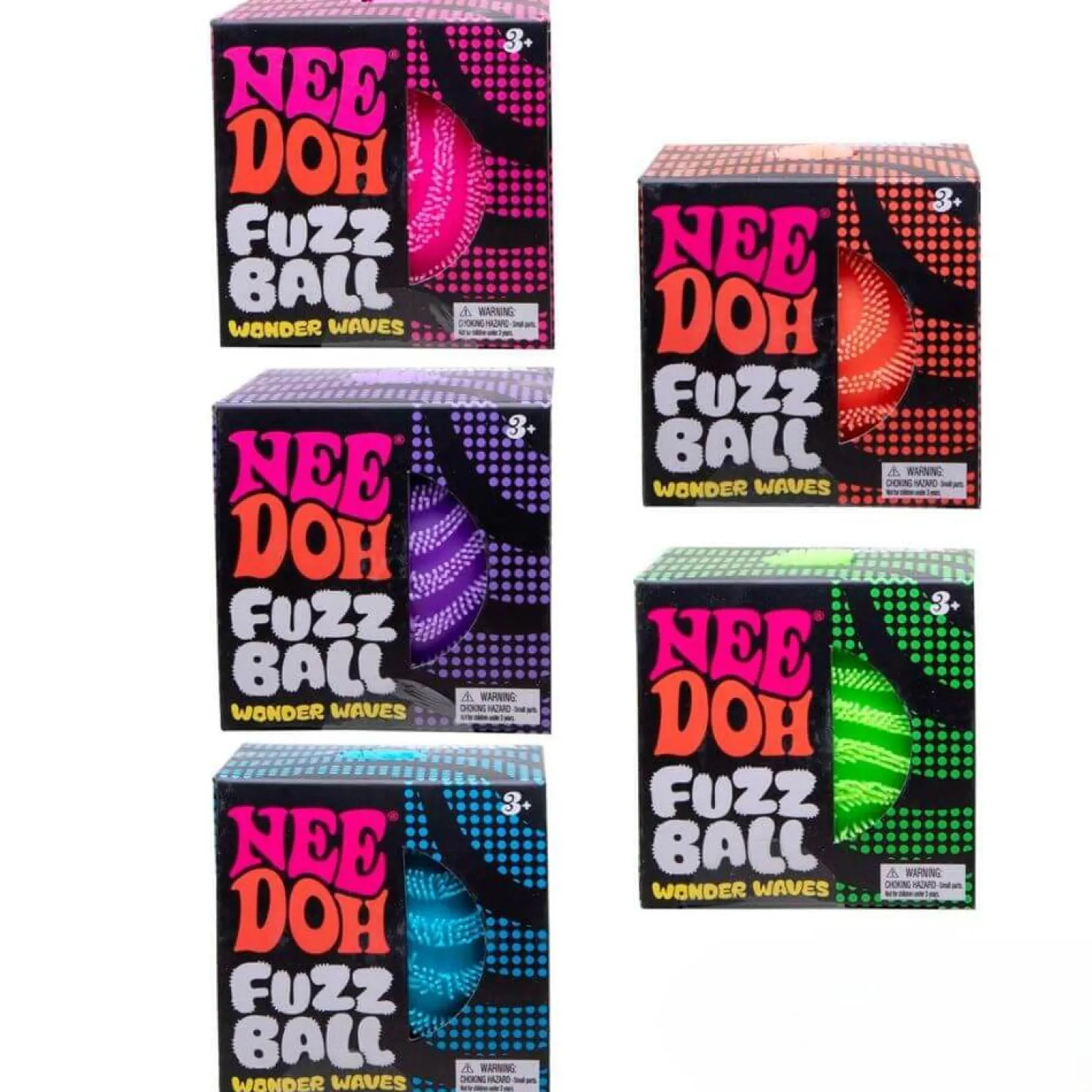 Sensoryczny gniotek Fuzz Ball Wonder Waves Needoh