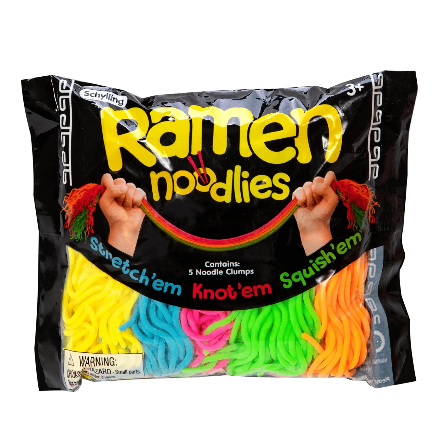 Sensoryczny gniotek Schylling - Ramen Noodlies