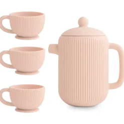 Silikonowa zastawa do herbatki - Blush
