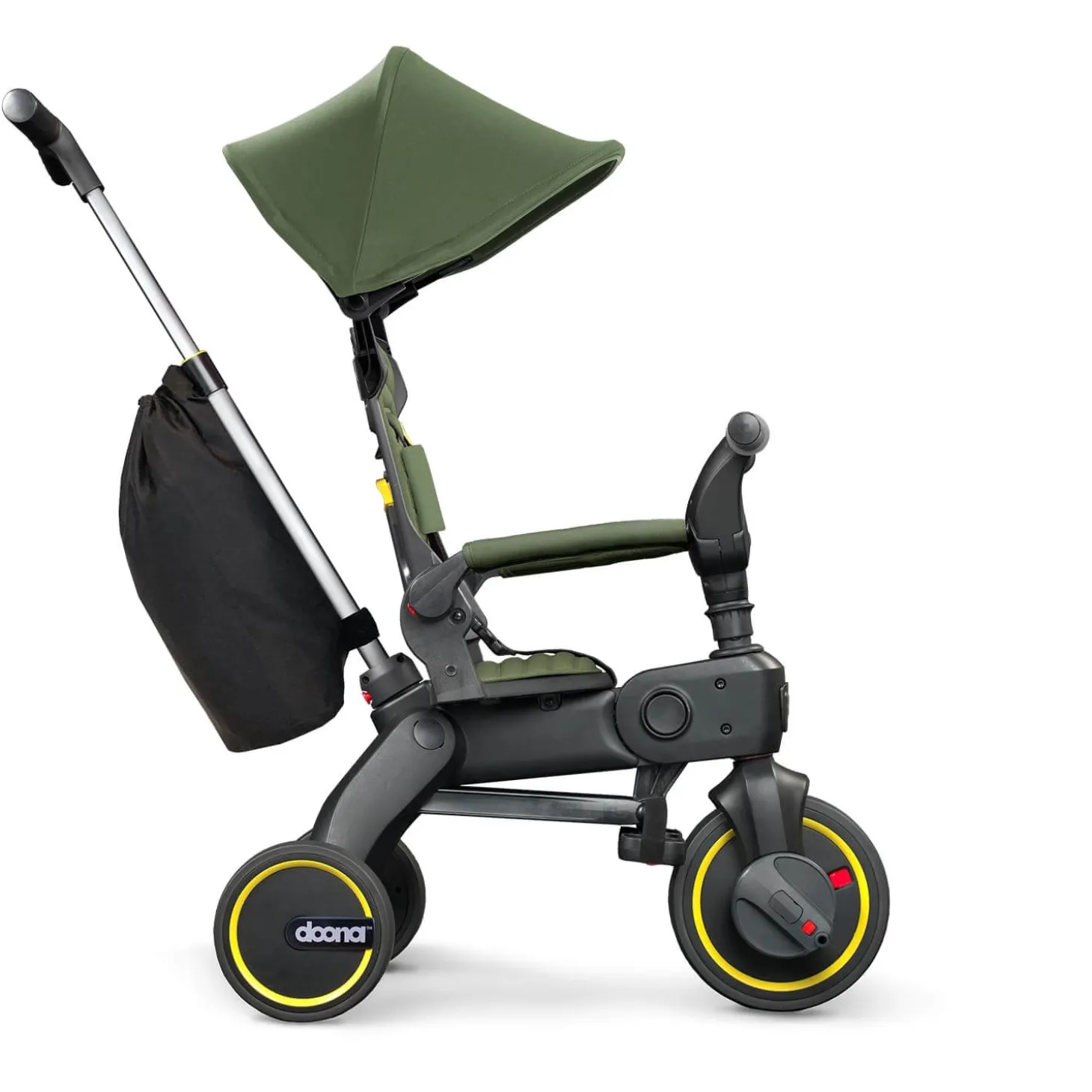 Składany rowerek trójkołowy Liki S3 - Desert Green