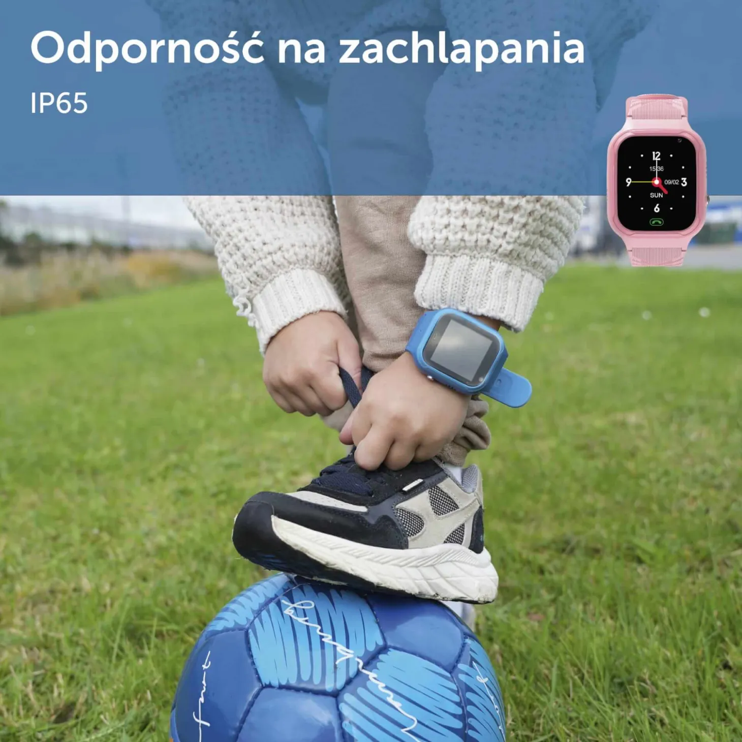 Smartwatch dla dzieci - Niebieski