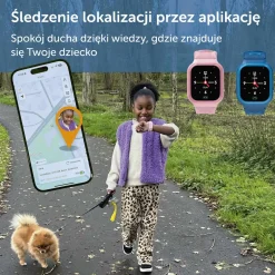 Smartwatch dla dzieci - Różowy