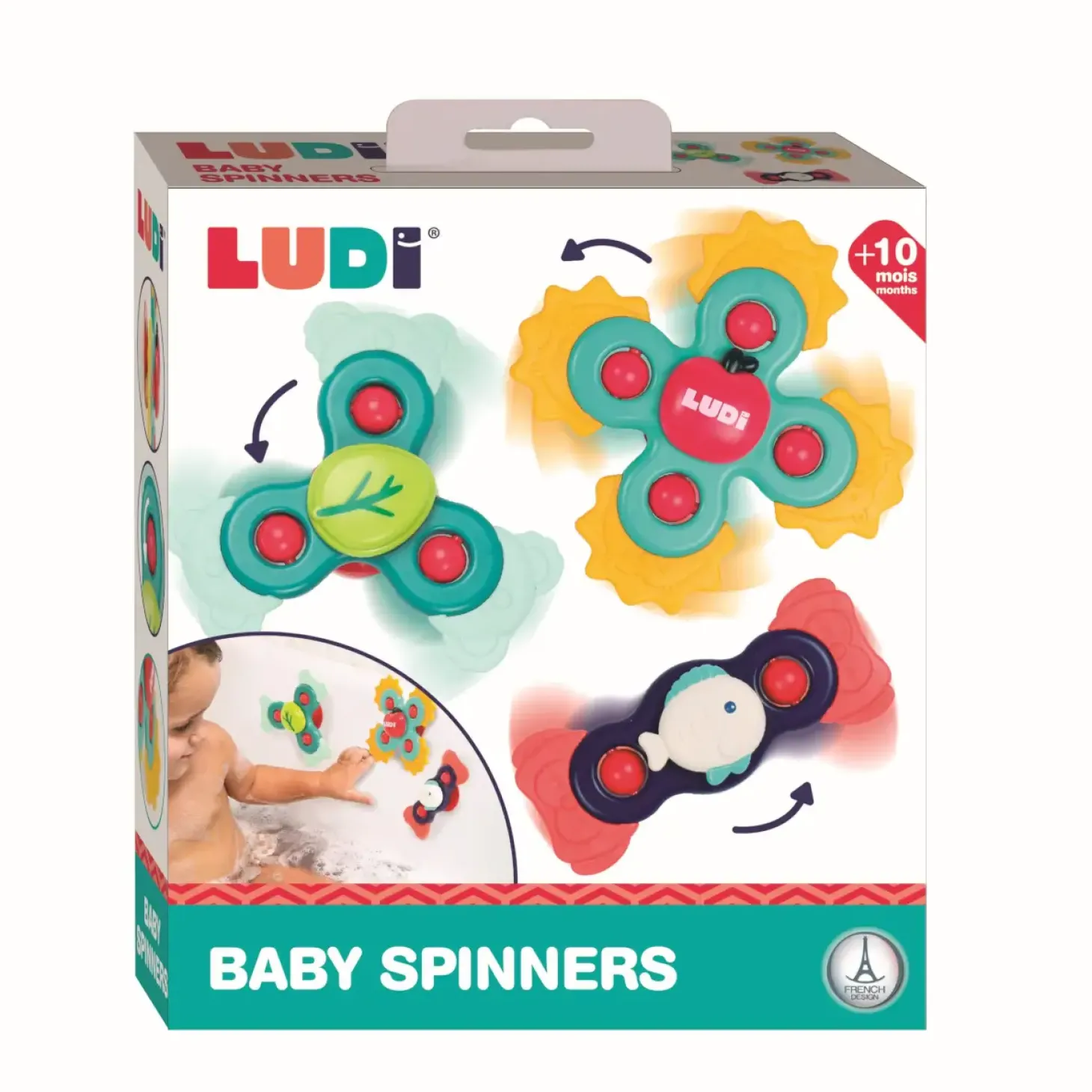 Spinnery sensoryczne z przyssawkami