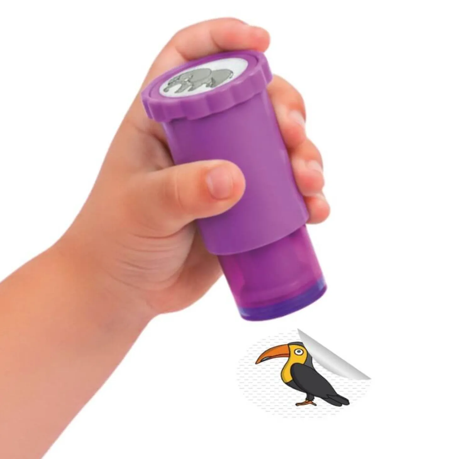 Stempel z naklejkami - Dżungla
