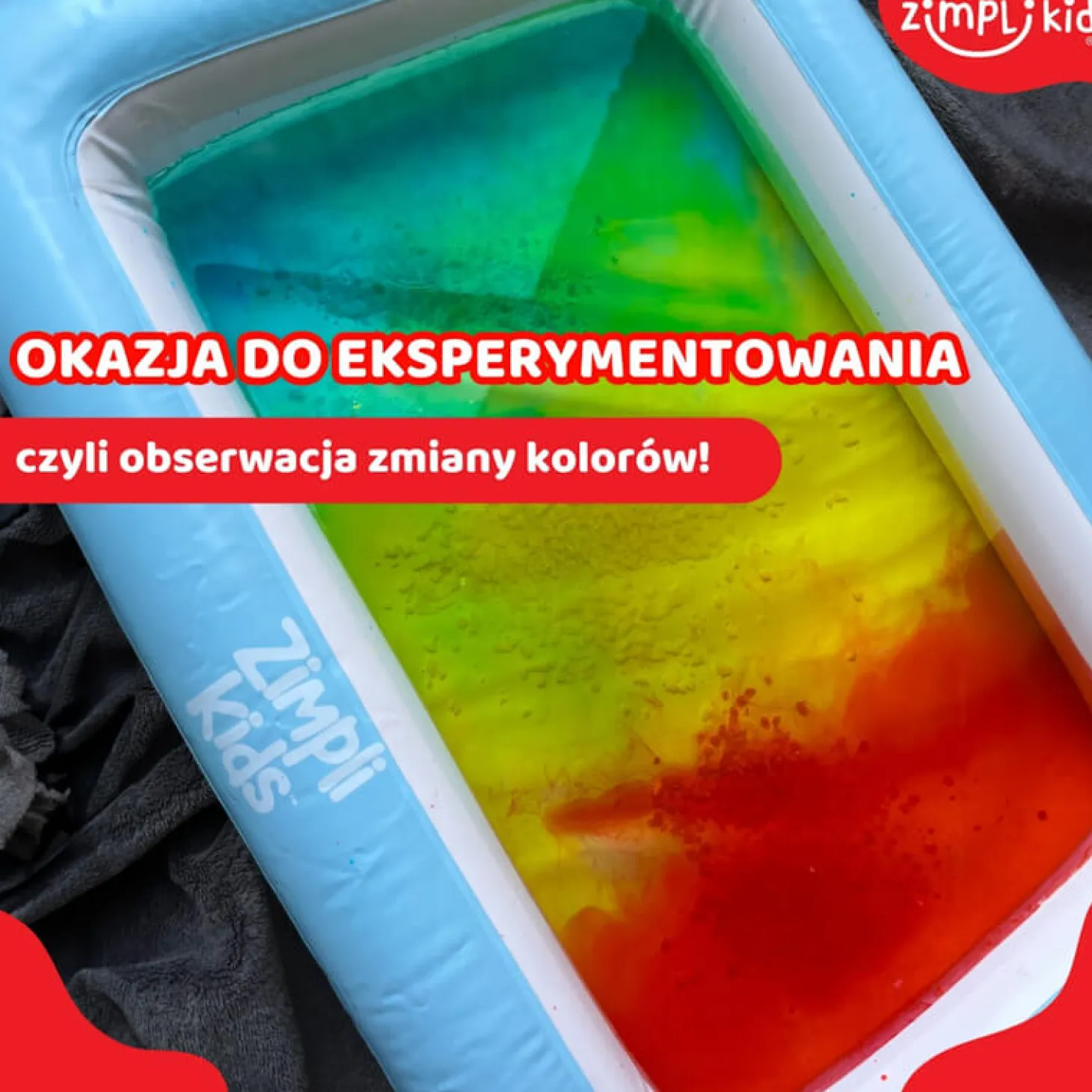Strzelający proszek do kąpieli Crackle Baff Colours 6 użyć 6 kolorów 3+