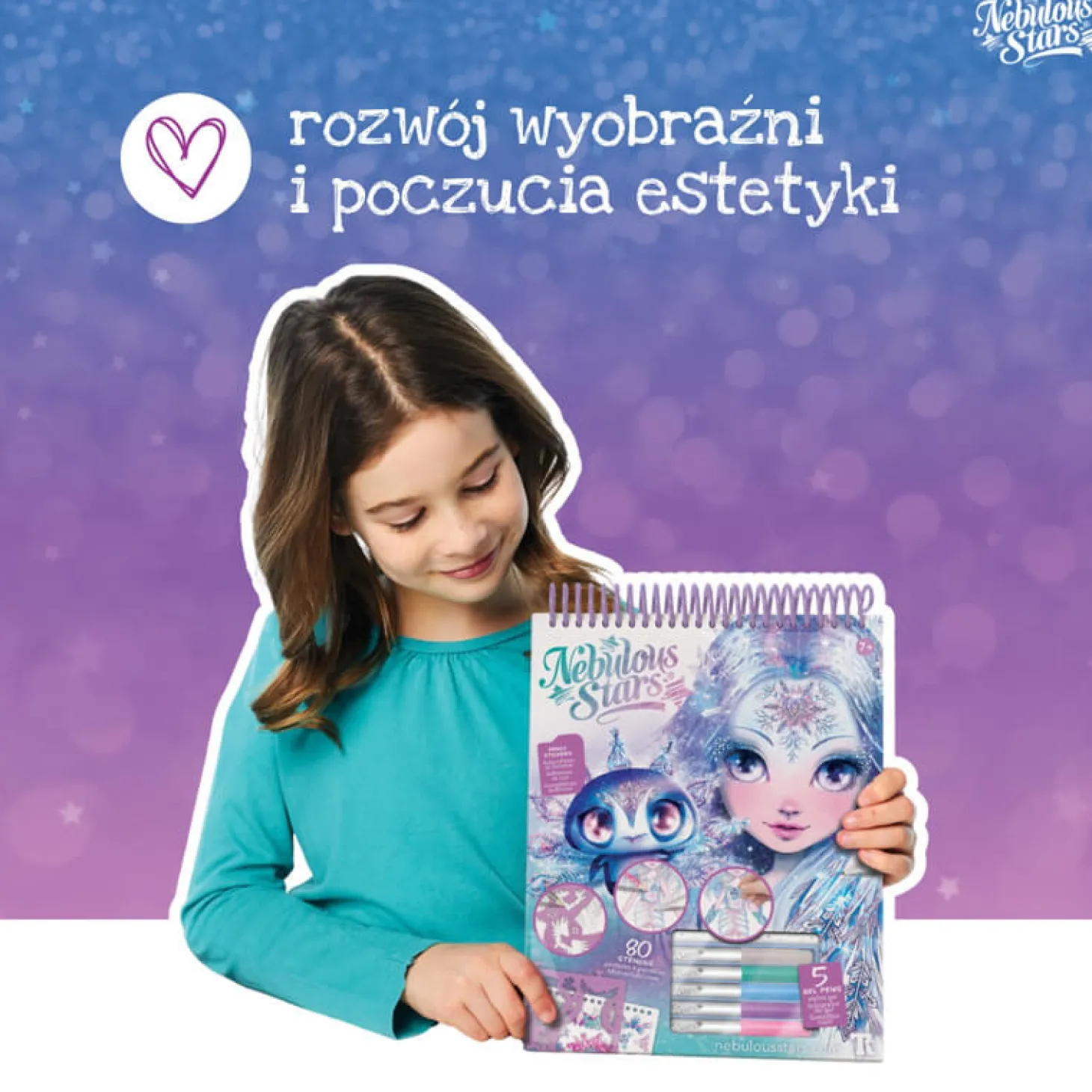 Szkicownik z metalicznymi pisakami M Iceana