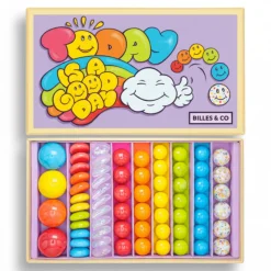 Szklane kulki DOBRY DZIEŃ LILA