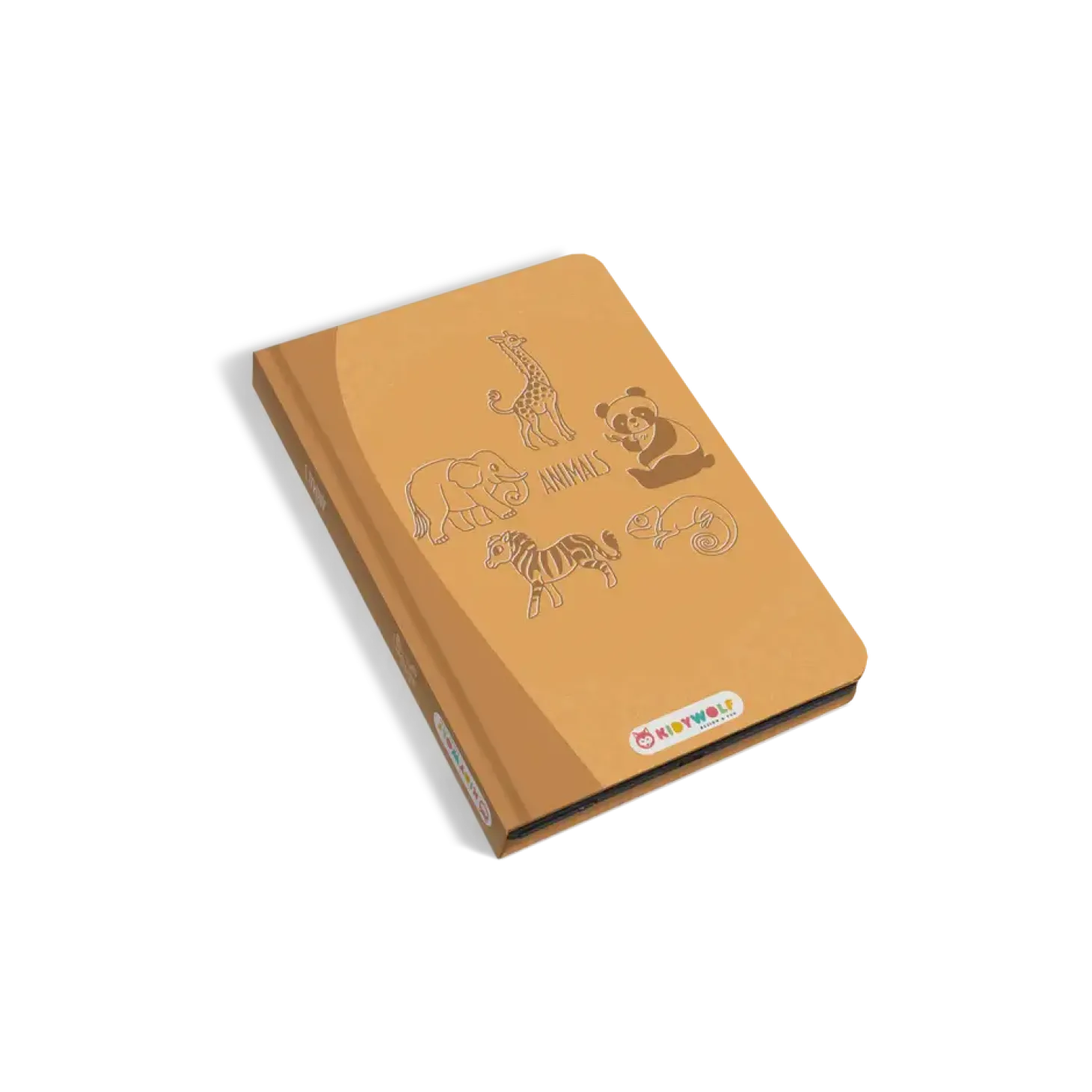 Tablet graficzny z szablonami do rysowania KIDYDRAW-MINI - zwierzęta