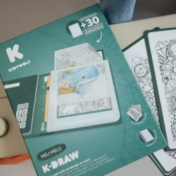 Tablet graficzny z szablonami do rysowania KIDYDRAW-PAD - Meli Melo, 10+