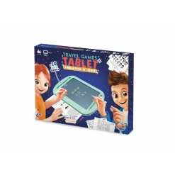 Tablet z grami podróżnymi