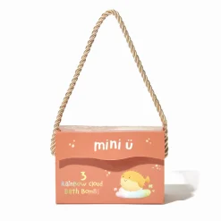 Tęczowe chmurki do kąpieli dla dzieci, 3 x 130g