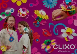 Układanka magnetyczna CLIXO Zestaw do tworzenia biżuterii, 28 elementów