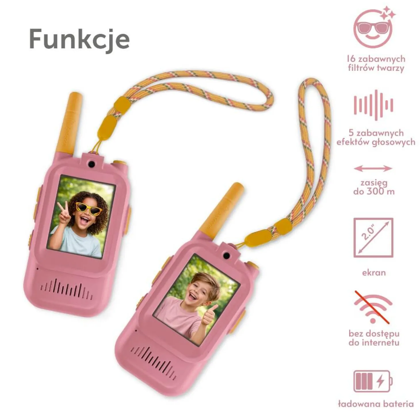 Walkie Talkie Fun Video - Pink