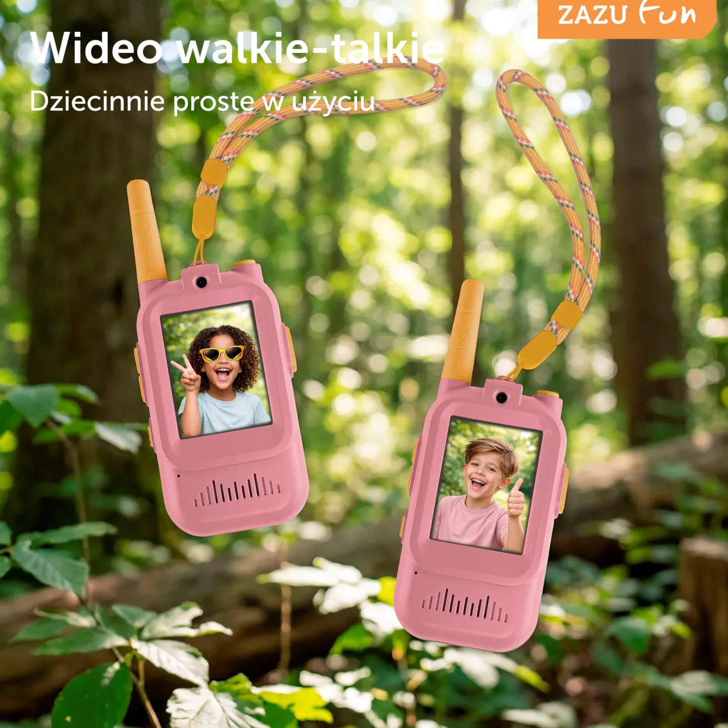 Walkie Talkie Fun Video - Pink