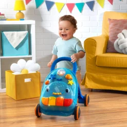 Walk 'n’ Play– muzyczny chodzik-pchacz z odpinanym panelem interaktywnym