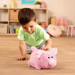 Wędrująca Świnka z odgłosami do nauki raczkowania - Oink n’ Waddle Pig
