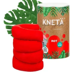 Wegańska masa plastyczna w puszce XXL, 1kg - czerwona