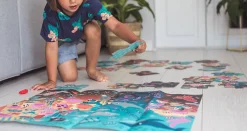Świecące puzzle z mini-lampką UV Ocean 24 elementy 3+