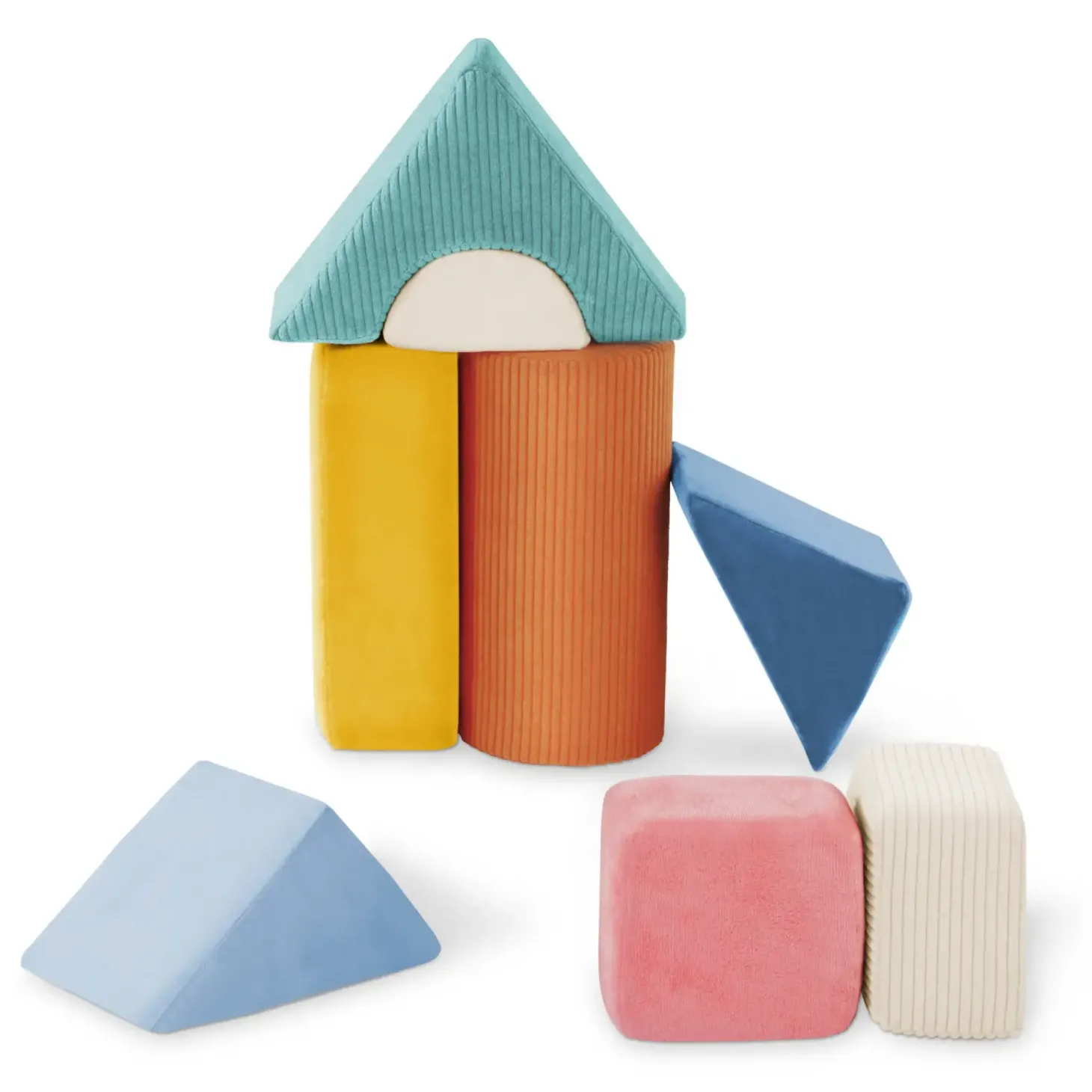Wielkie pluszowe klocki konstrukcyjne - Tumble-y Towers