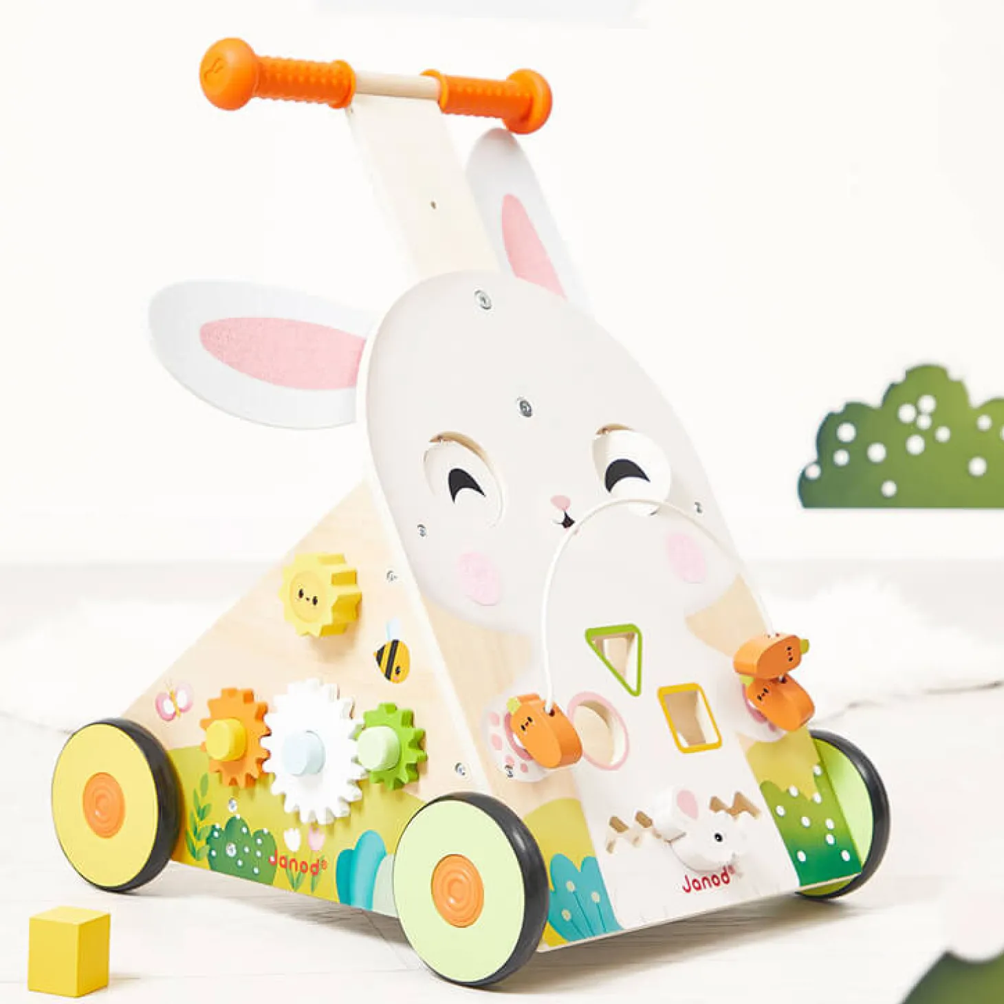 Wielofunkcyjny pchacz edukacyjny Farma 12 m+