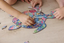 WOODY PUZZLE – drewniane puzzle konturowe – OCEAN