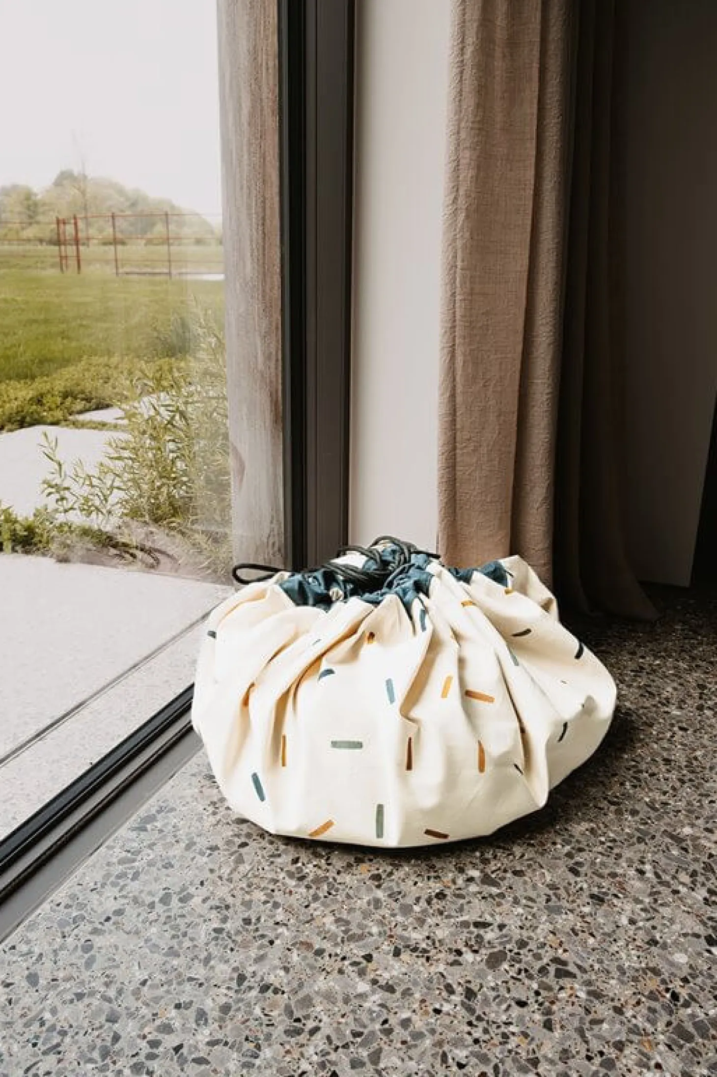 Worek na Zabawki i Mata do Zabawy 2w1 - Confetti