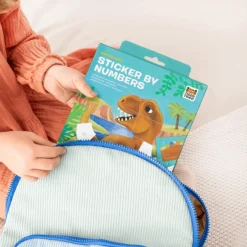 Wyklejanie po numerach - Dinozaury