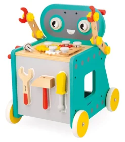 Wózek warsztat magnetyczny z narzędziami Robot Brico ‘Kids 18 m+