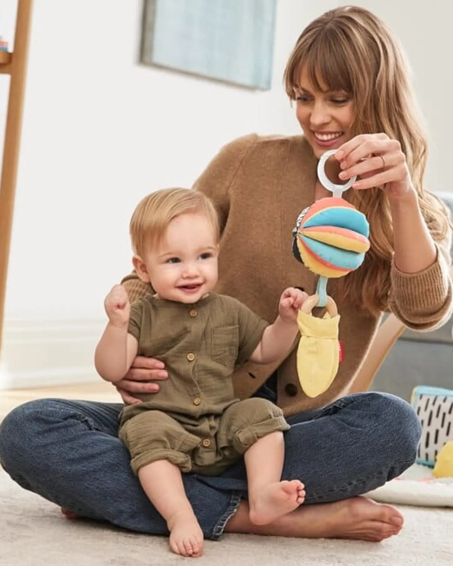 Zabawka do Wózka 3w1 Inspirowana Montessori
