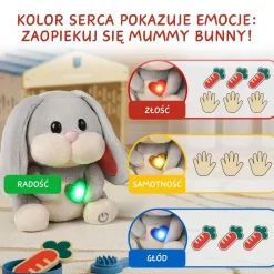 Zabawka interaktywna Mummy Bunny, 3+