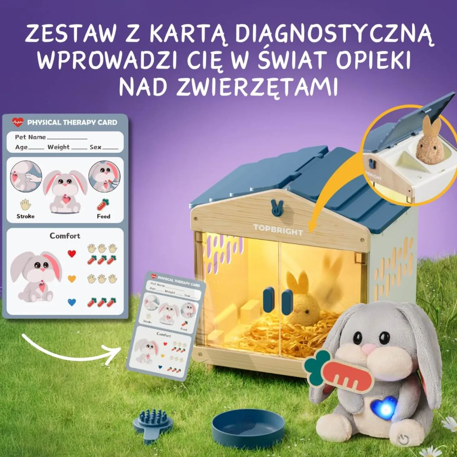 Zabawka interaktywna Mummy Bunny, 3+