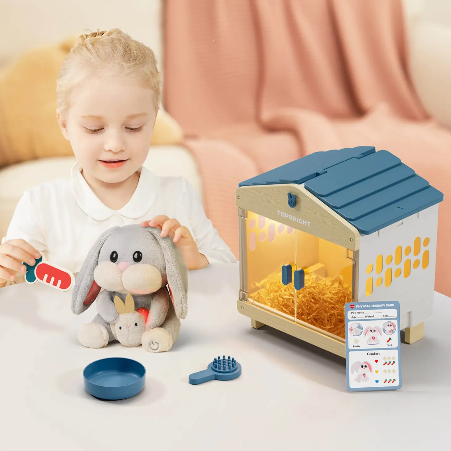 Zabawka interaktywna Mummy Bunny, 3+