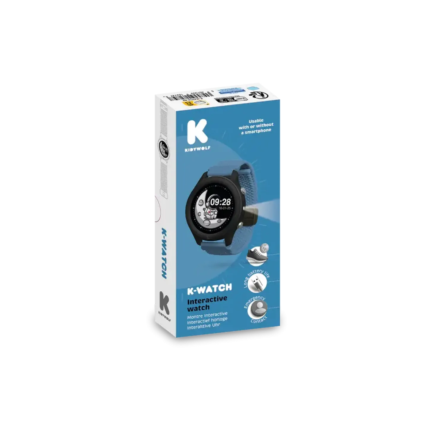 Zegarek dziecięcy K-WATCH Blue