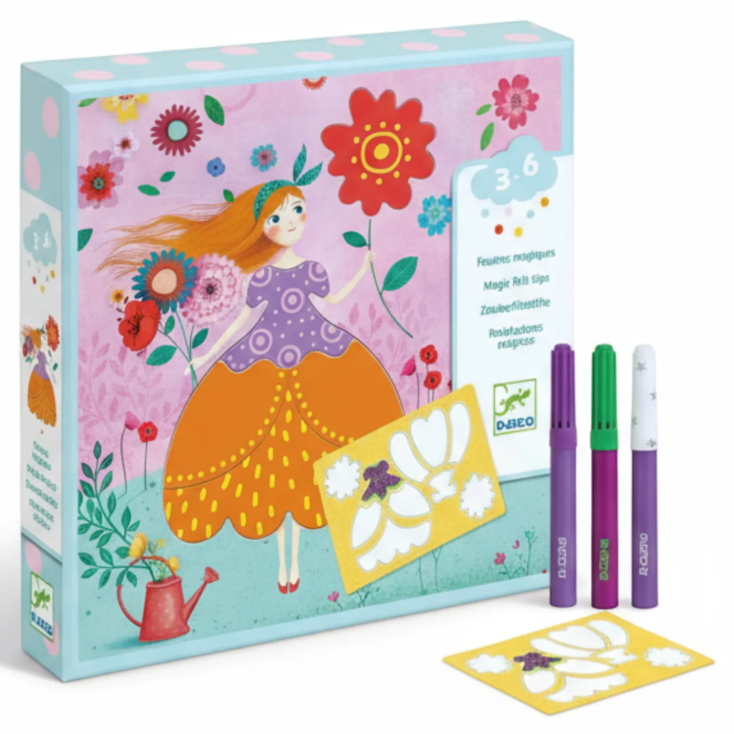 Zestaw artystyczny PRETTY DRESSES 3+