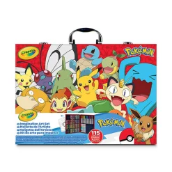 Zestaw artystyczny w walizce 115 el. Pokemon 5+