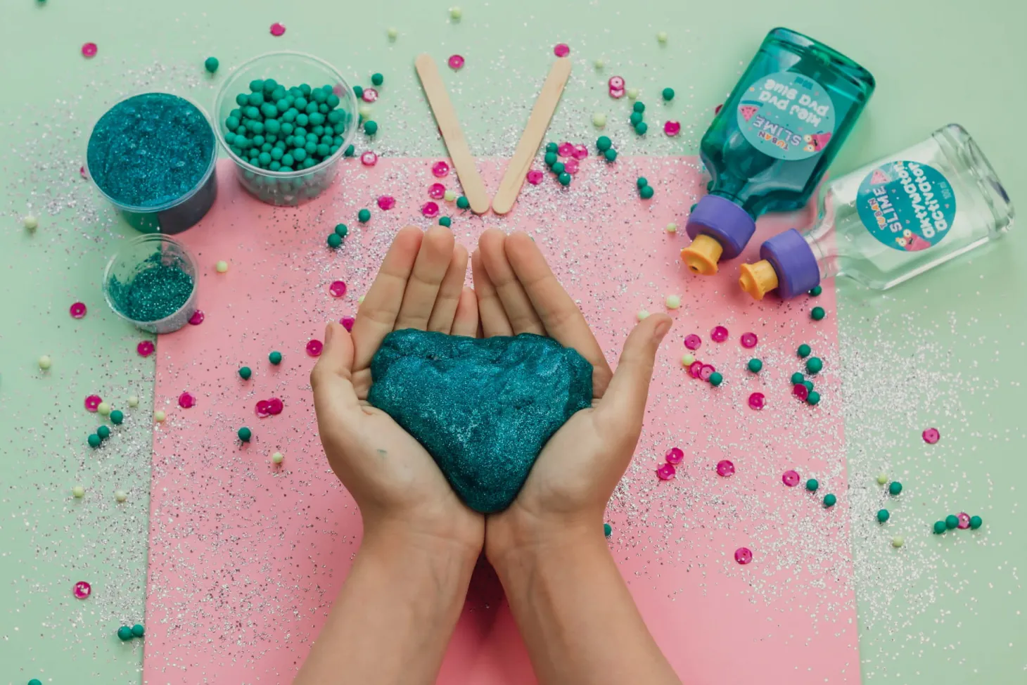 Zestaw DIY Slime - arbuz