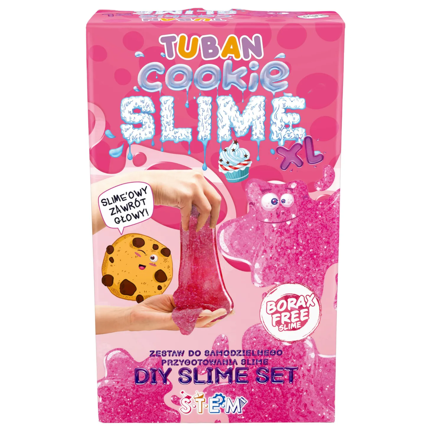 Zestaw DIY Slime - ciasteczko XL