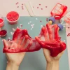 Zestaw DIY Slime - truskawka