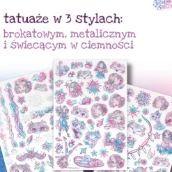 Zestaw do robienia 3 rodzajów tatuaży