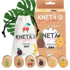 Zestaw drewnianych stempli, 6szt. - Fruits